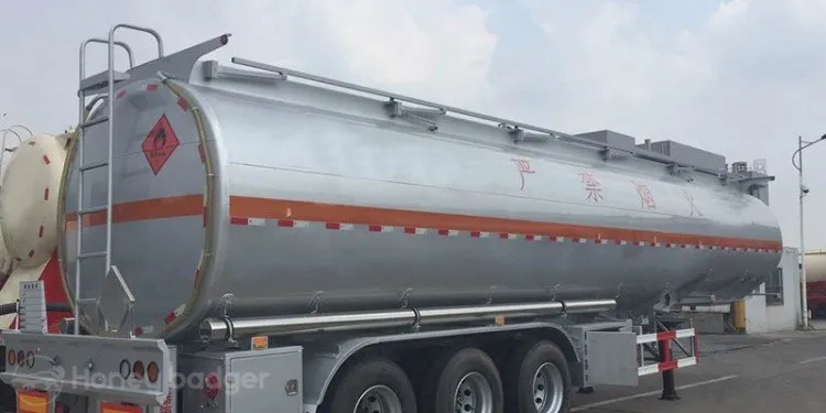 3 Axle Fuel Tanker Semi Trailer