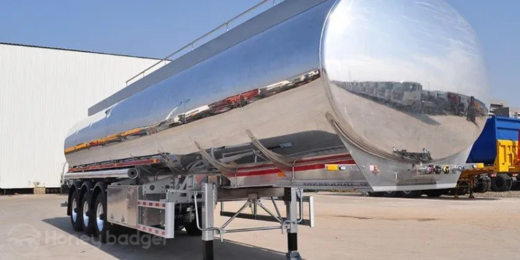 42000L Fuel Tanker Semi Trailer